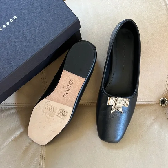 Freda Salvador | Jada Square Toe Ballet Shoes - Picture 3 of 5